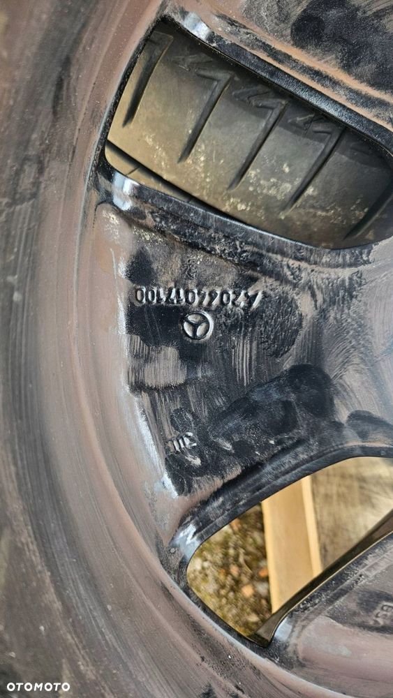 felgi mercedes 206 a2064017100 17" 7j et44.5 opony 225/50/17 2021 5mm - 12