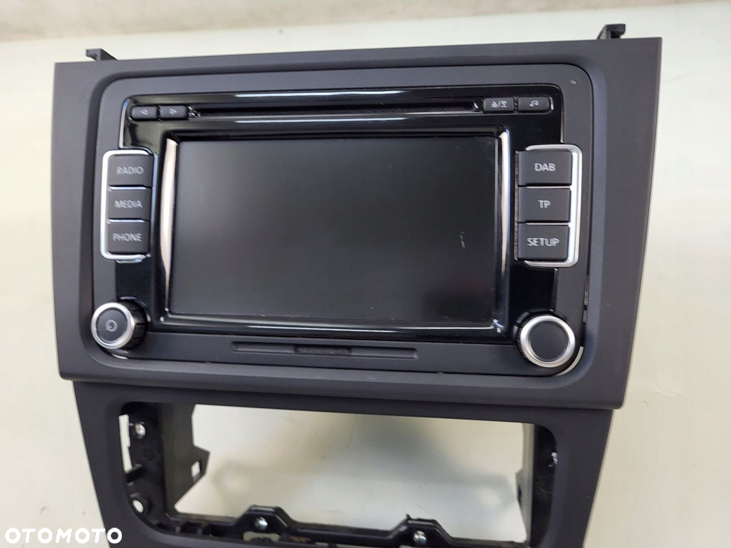 VW GOLF VI LIFT RADIO EKRAN MONITOR WYŚWIETLACZ RAMKA WTYCZKA - 3