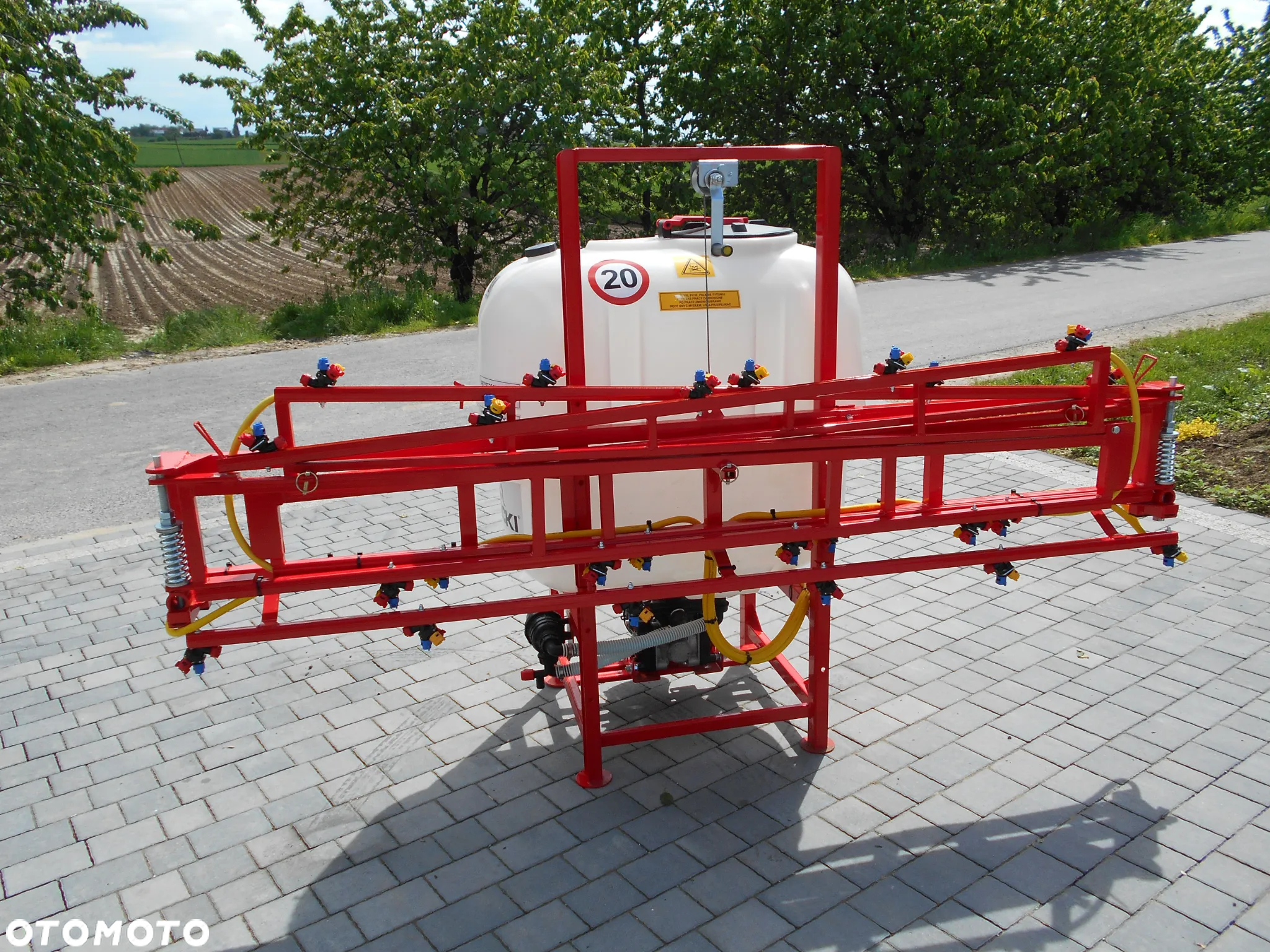 OPRYSKIWACZ POLOWY-ZAWIESZANY/LISICKI:200,300,400,600,800,1000l/pompa polska/Darmowy transport - 13