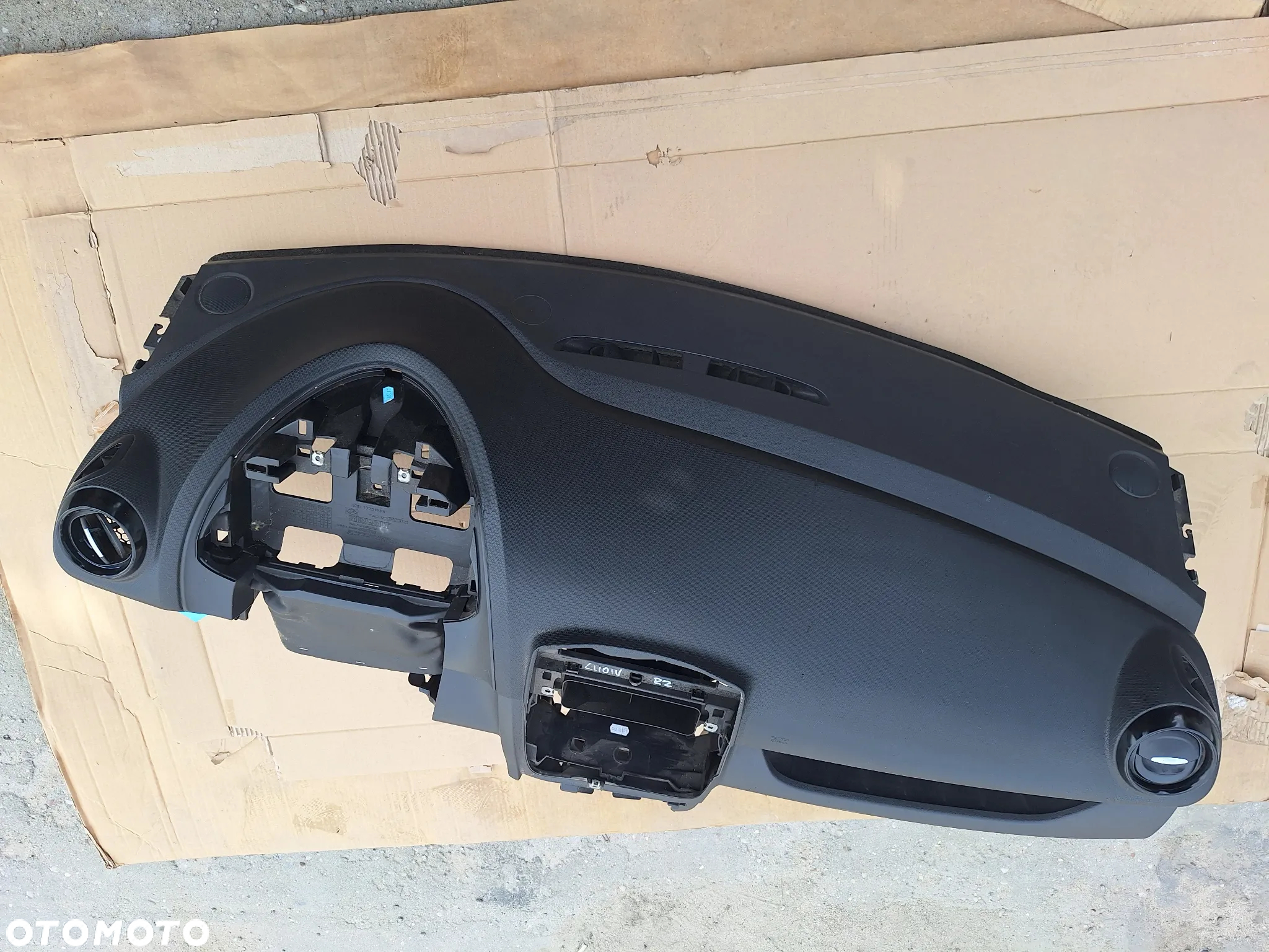 DESKA ROZDZIELCZA KONSOLA AIRBAG PODUSZKI RENAULT CLIO IV LIFT - 5