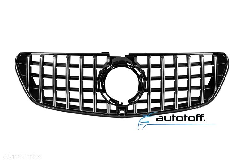 Grila V-Class W447 Facelift AMG Line compatibila cu Mercedes (20-23) Panamericana Design - 1