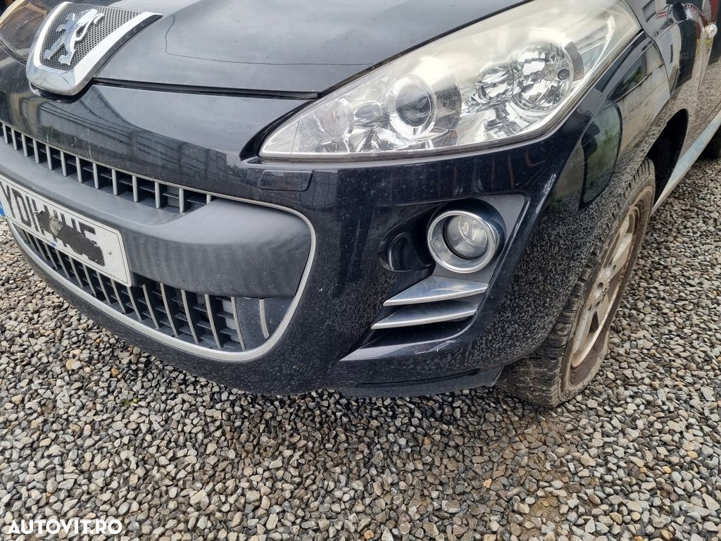 Bara fata Peugeot 4007 2007 - 2012 Amethyst Black Pearl X42 (1281) model cu spalatoare far - 3