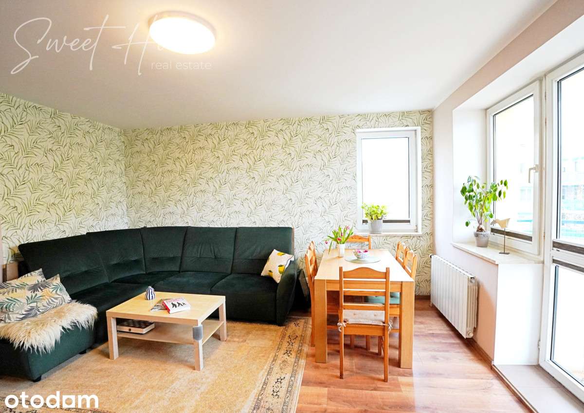 Fikakowo, 2 pokoje+kuchnia, balkon -zadbane!