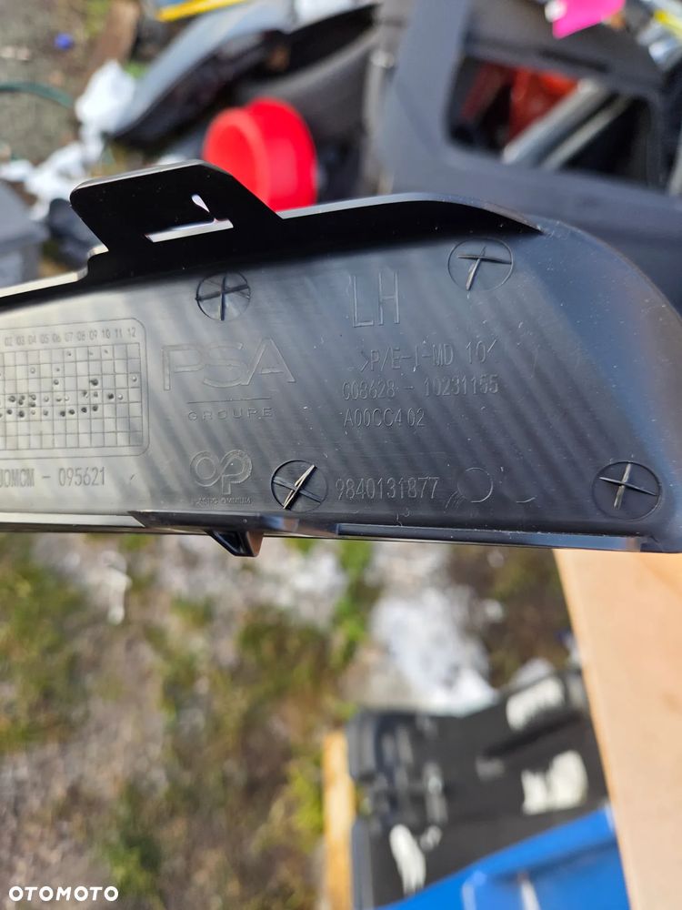 Lewa listwa zderzaka przedniego Opel Grandland X Lift 98401318XT 9840131877 - 6