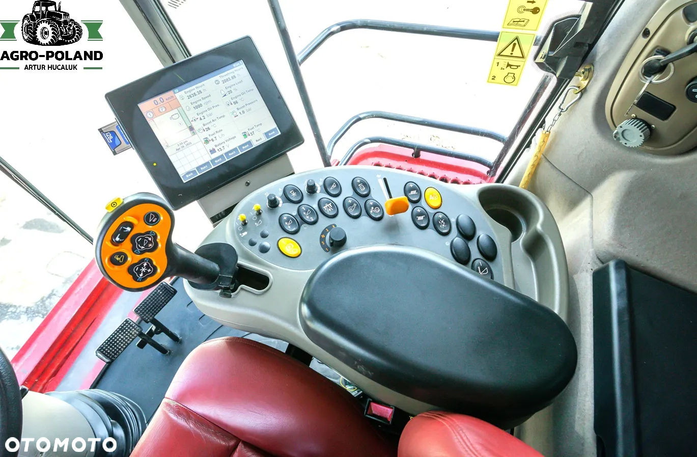 Case IH 8120 - 2009 ROK - 2083/2634 h + CASE VARIO - 7,32 M - GPS - POZIOMOWANIE - WAGA - 14