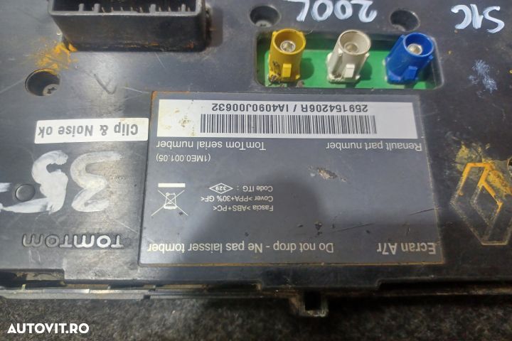 Display bord 259154206R Display ecran afisaj bord navigatie mmi Renau - 3