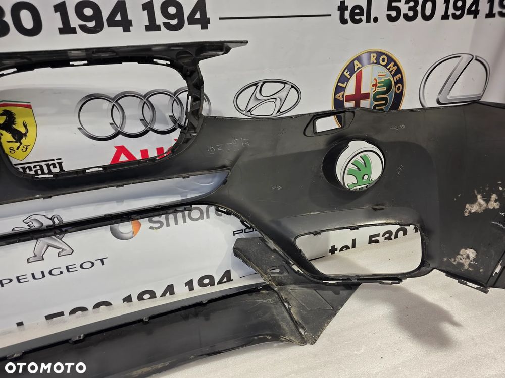 BMW X3 F25 LIFT 13- ZDERZAK PRZEDNI PRZÓD NA SPRYSKI + 6xPDC NR 51117338534 / 7338534 NR AUKCJI NZ2022 - 23