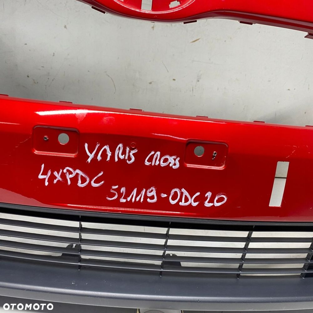 ZDERZAKA PRZEDNI 4X PDC TOYOTA YARISS CROSS 52119-0DC20 22- - 5