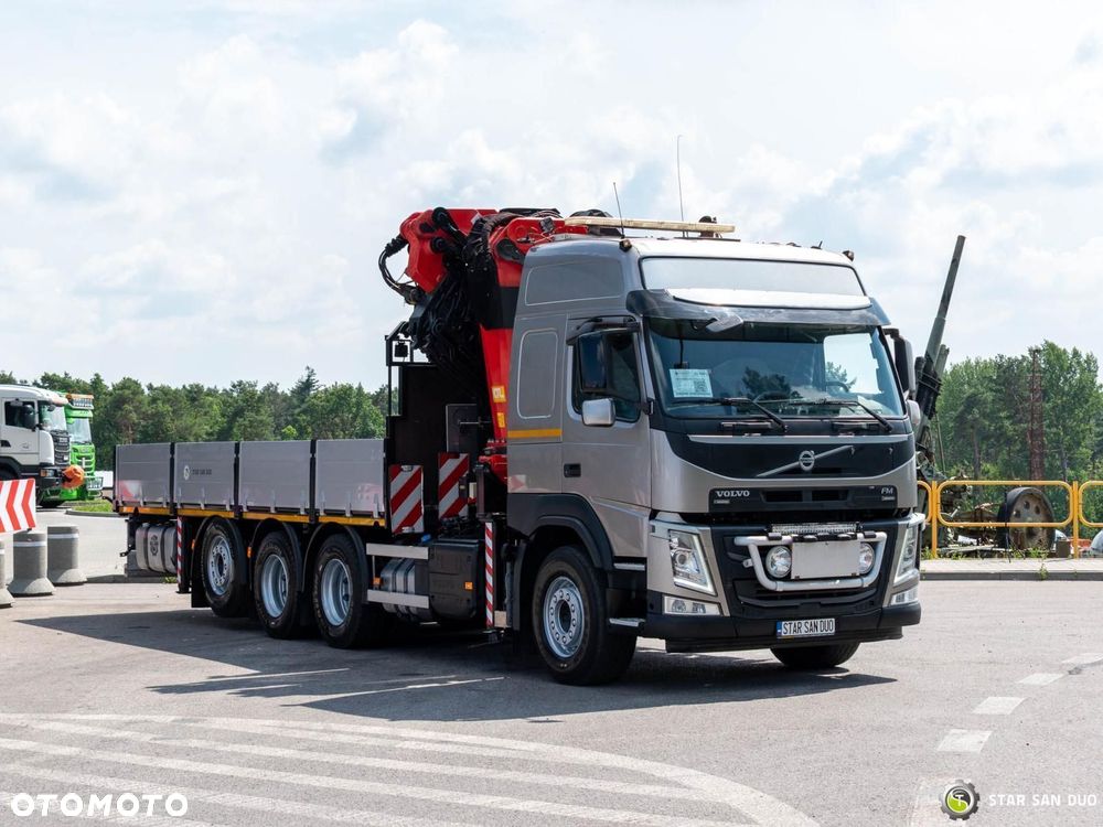 Volvo FM420 8x4 PALFINGER PK 56002 HDS Żuraw Fly Jib Wciągarka - 9