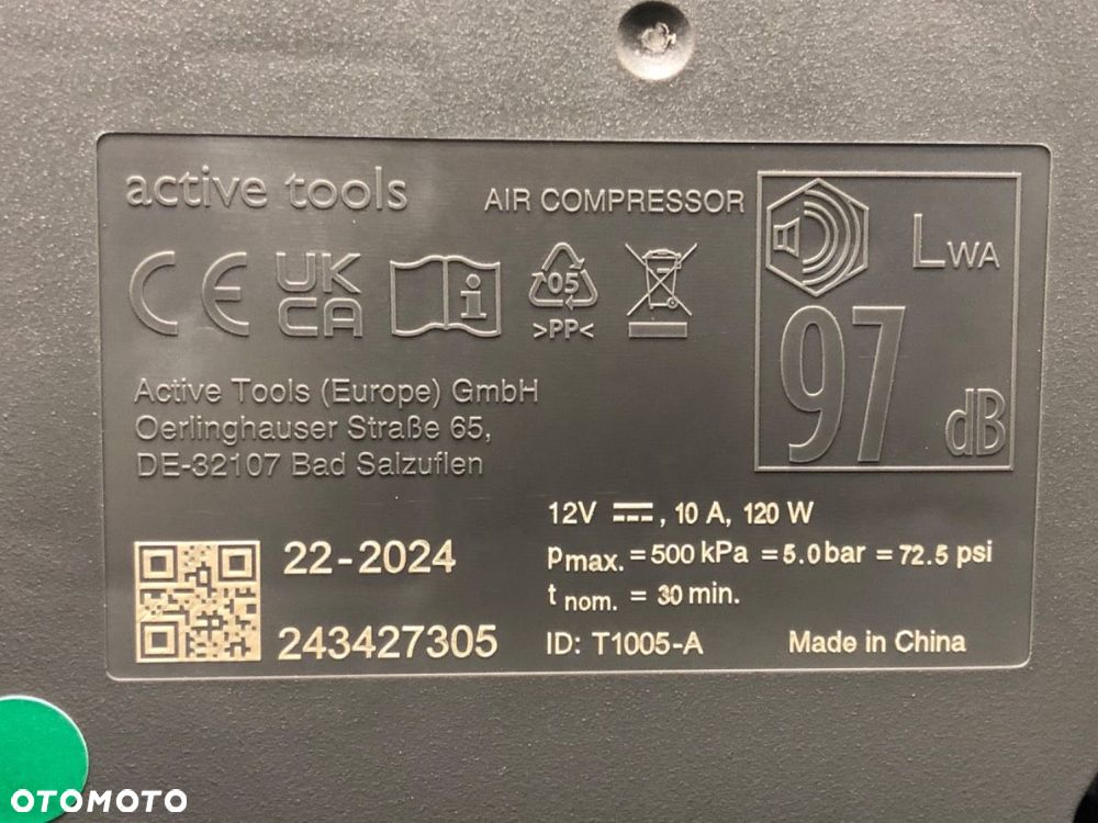 KOMPRESOR DO KÓŁ  HYUNDAI KONA II (SX2) 2022 - EV 150 kW [204 KM] elektryczny 2023 - 52932-BE300 - 7