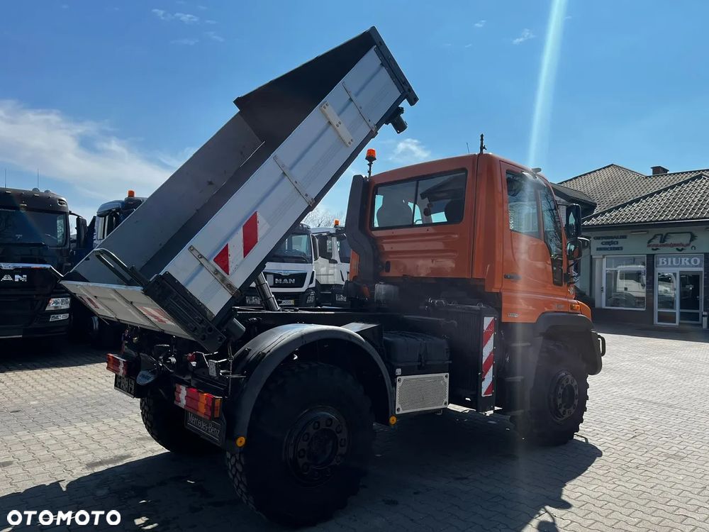 Mercedes-Benz UNIMOG 4 U400 405/12 4X4 CIĄGNIK/ WYWROTKA - 8