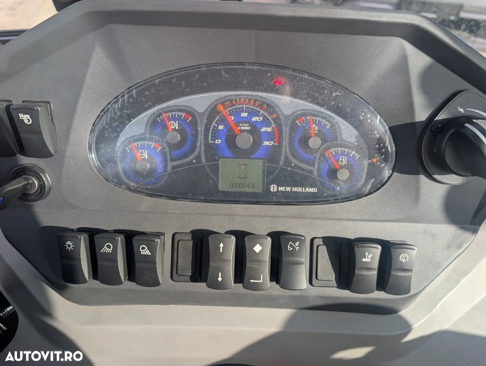 New Holland B115D, ROTI EGALE, FULL OPTION, Masa operationala 10t, motor 120CP, Certificat CE, Anv MICHELIN, automata POWERSHIFT, Cupa 4x1, FURCI, brat extensibil, ins picon, posibil leasing 5 ani, -PROMOTIE 89.900 EUR+Tva - 32