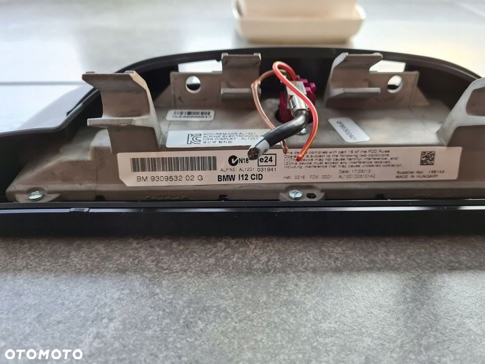BMW i8 MONITOR NAVI IDRIVE KOMPLET 9324136 6844132 9866964 - 9