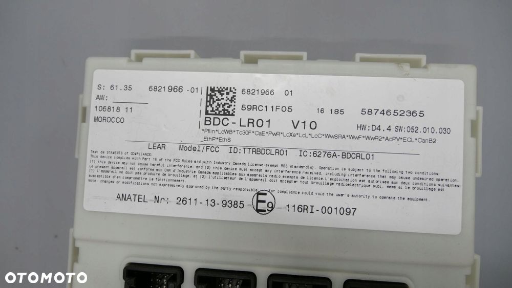 bmw x1 f48 komputer zestawy startowy silnika kluczyk bdc b47c20a - 4