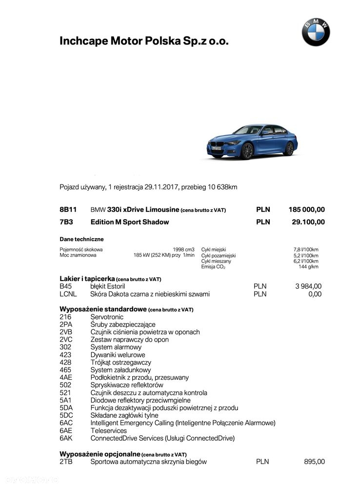 BMW Seria 3 330i xDrive M Sport Shadow - 29