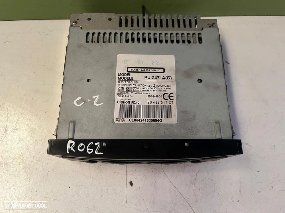 Citroen C2 - AUTO RÁDIO - R062 - 2