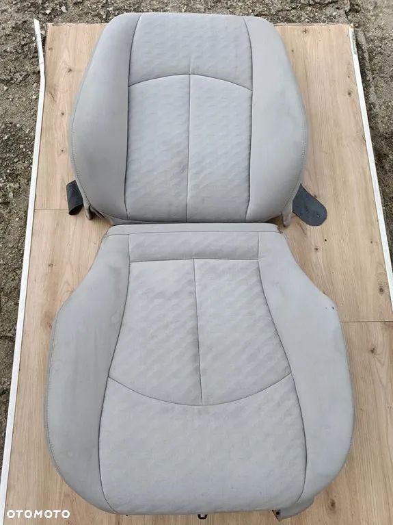 MERCEDES W211 FOTEL LEWY KIEROWCY SZARY MATERIAŁ