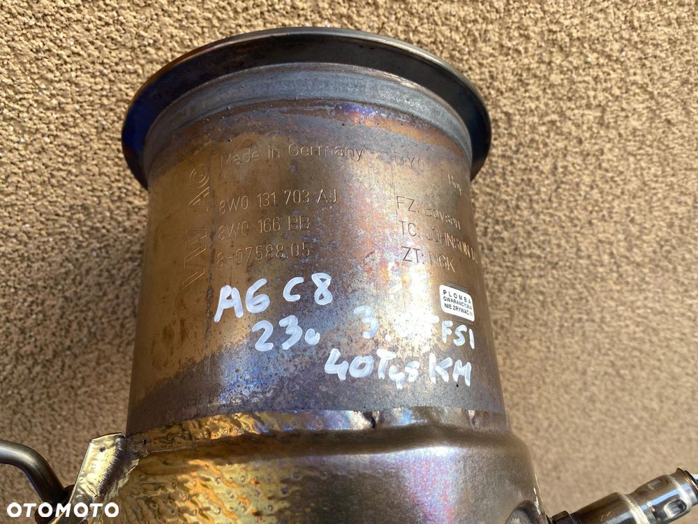 AUDI A6 C8 4K 3.0 TFSI 8W0131703AJ KATALIZATOR DPF FAP CZUJNIK SONDA - 2