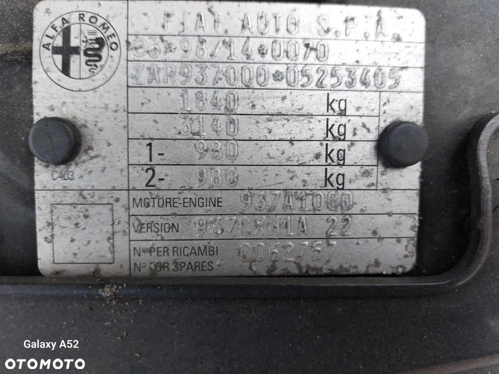 Zderzak ALFA ROMEO GT 06R. maska,lampy,drzwi,klapa..... - 13