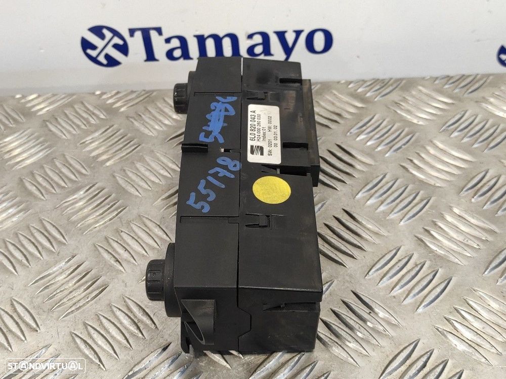 COMANDO CLIMATIZADOR SEAT IBIZA III 2002 -6L0820043A - 4