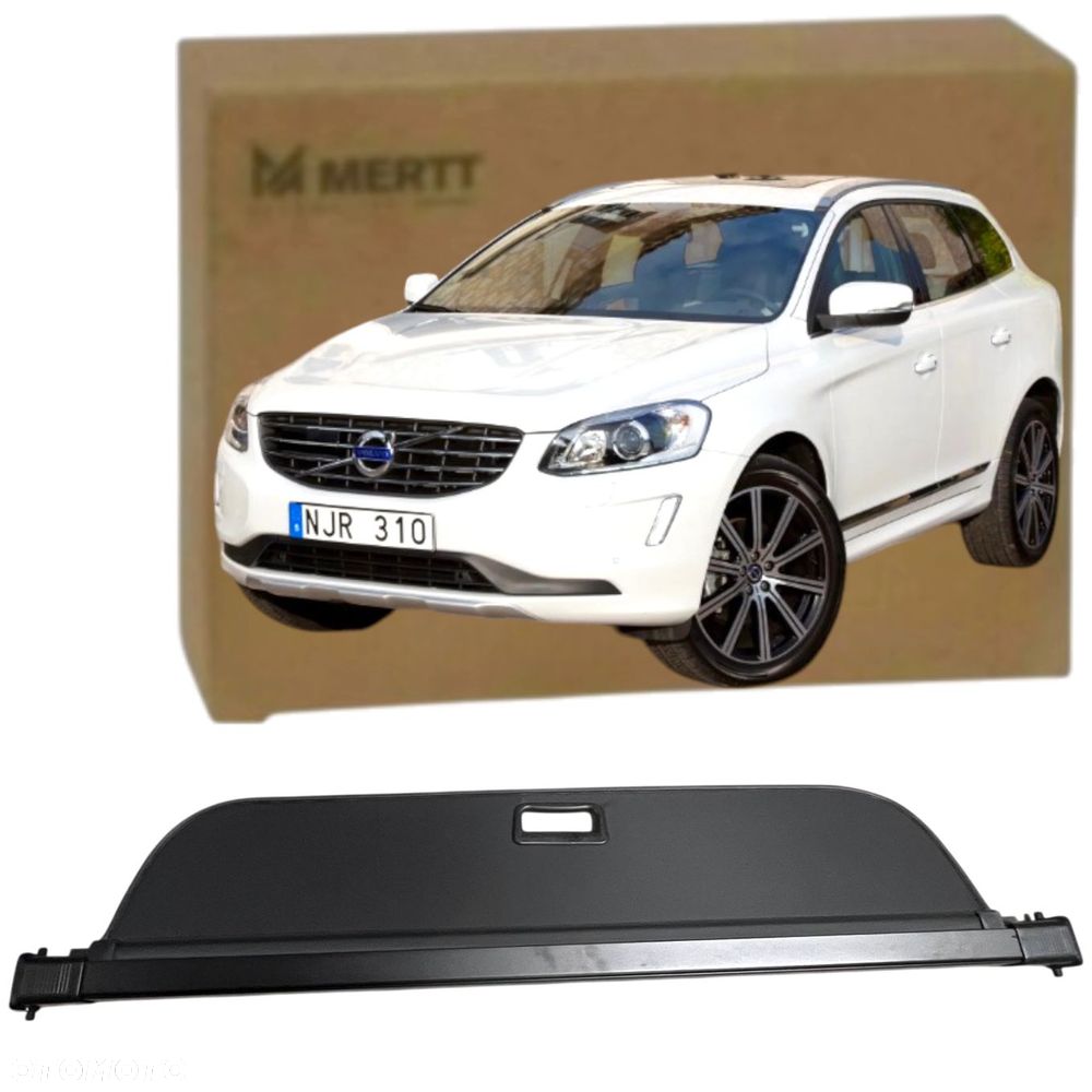 VOLVO XC60 XC 60 2008-2017 ROLETA BAGAŻNIKA czarna tył tylna - 1