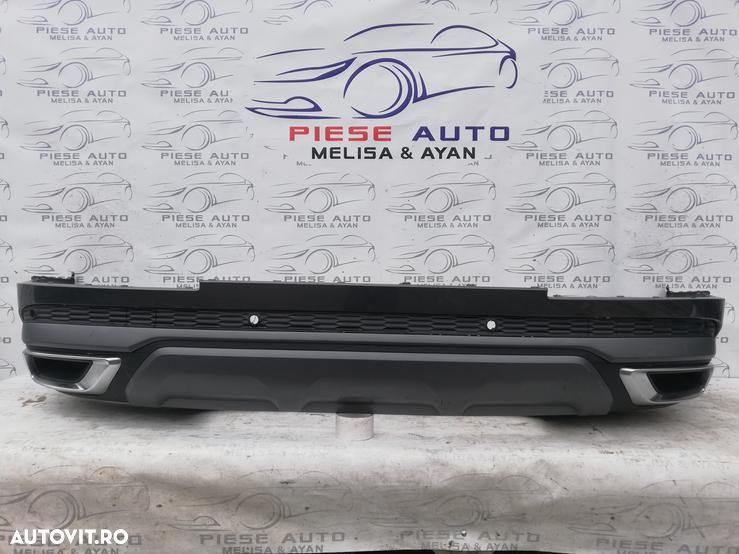 Bara spate Audi Q7 4M S-Line Facelift an 2020-2021-2022-2023 Gauri pentru 4 senzori - 1