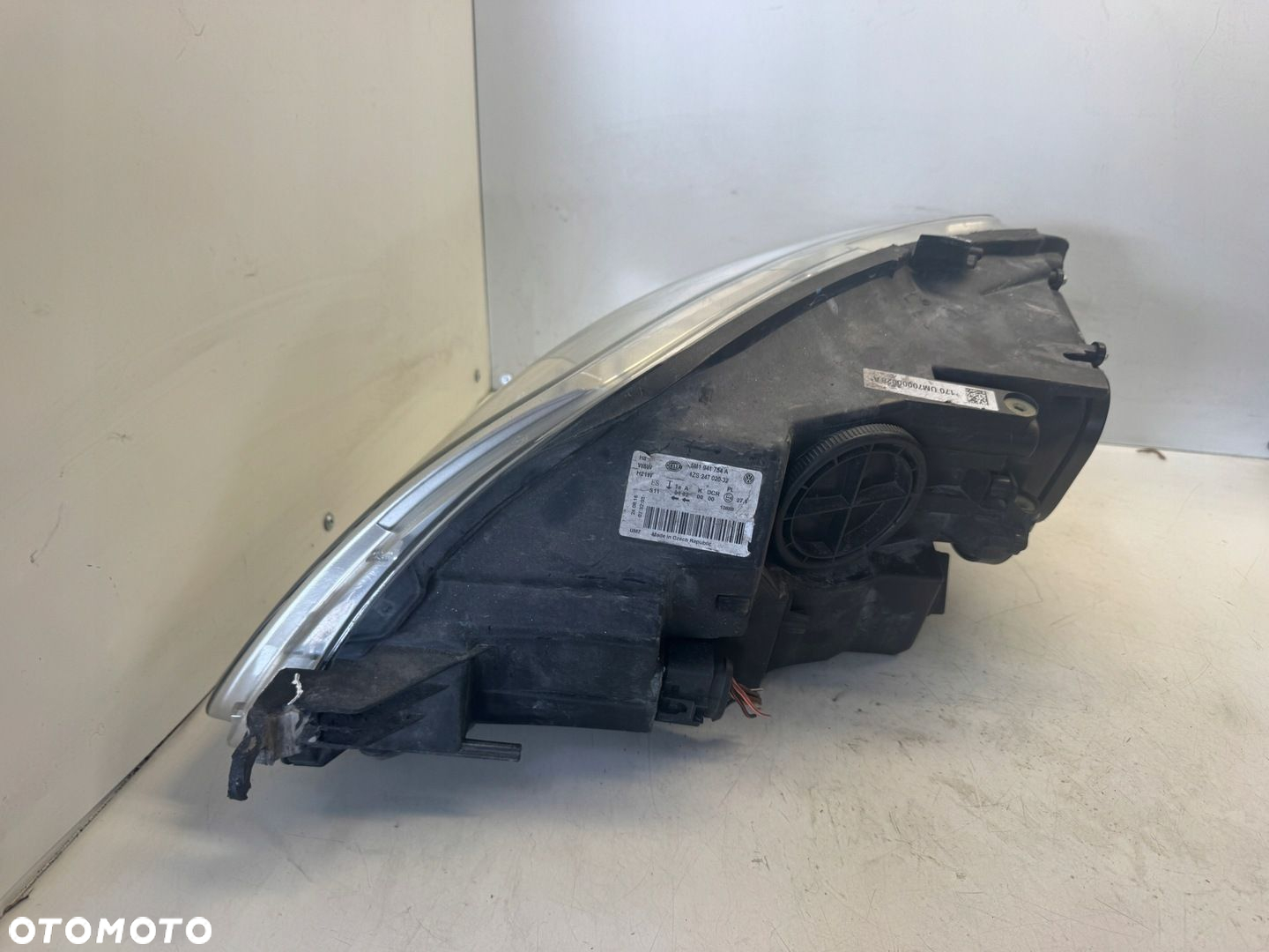 VW GOLF V PLUS LAMPA PRAWY PRZÓD XENON 5M1941754A - 9