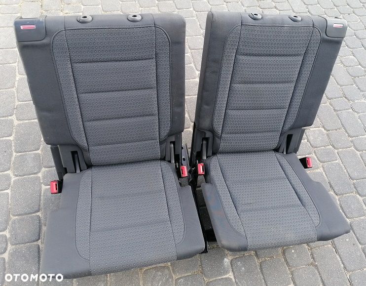 VW TOURAN FOTELE  FOTEL TYL TYLNE PRAWY LEWY POMORSKIE - 1
