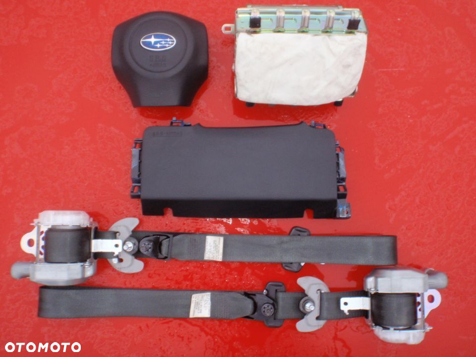 SUBARU XV IMPREZA STI FORESTER LEVORG DESKA KONSOLA KOKPIT PULPIT PÓŁKA PARAPET AIRBAG PODUSZKI PASY - 5