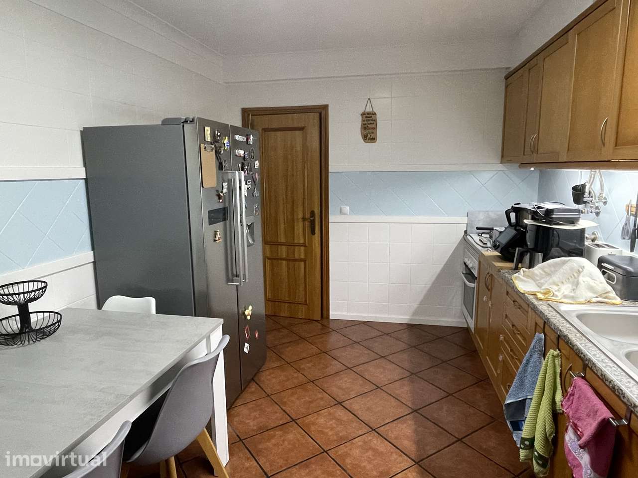 Apartamento T1+2 com terraço, varanda, sótão aproveitado em Salvaterra - Grande imagem: 5/13