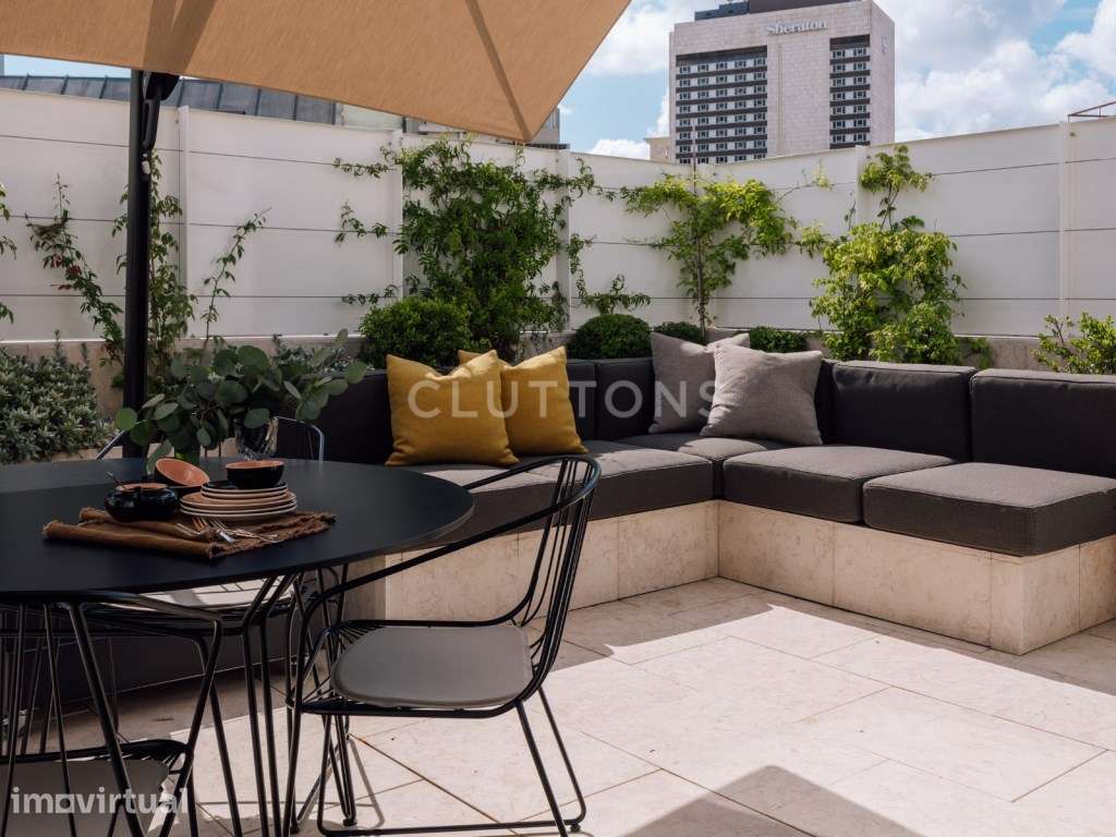 Penthouse T3, Picoas, Lisboa, Terraço Privado e Vistas Urbanas | Cl... - Grande imagem: 4/36