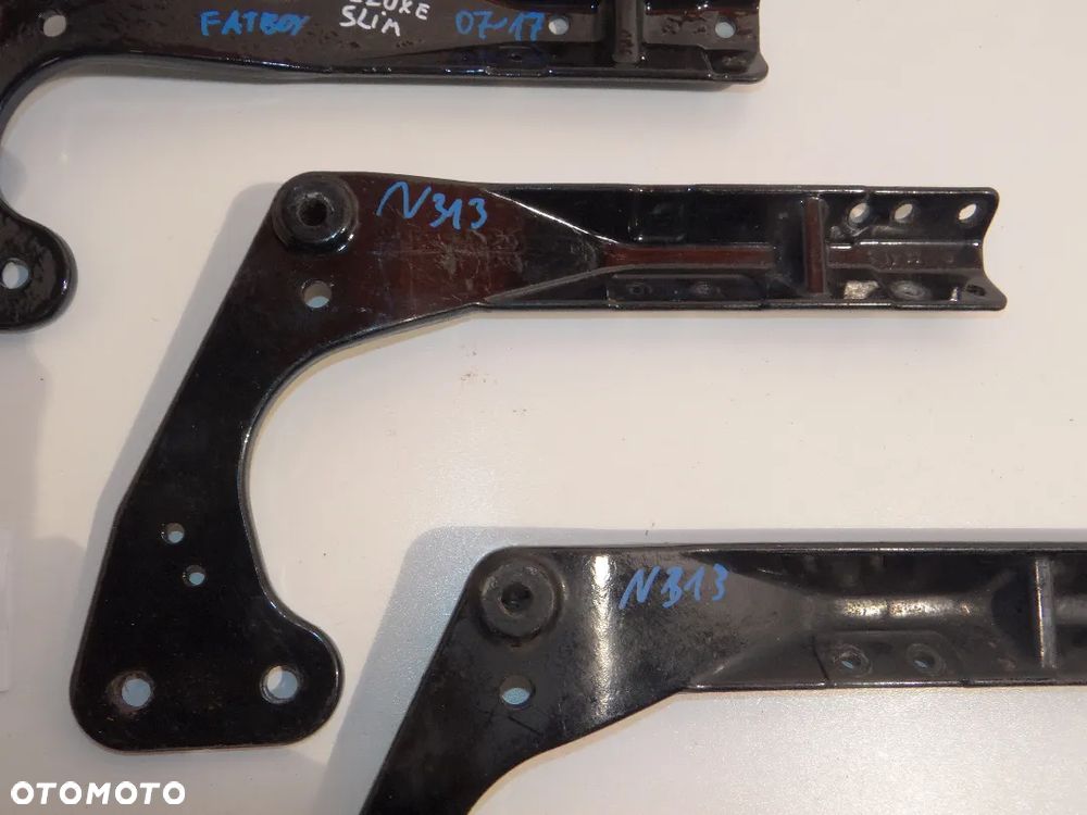 Harley Davidson Softail Slim Deluxe Fatboy Slim mocowanie tłumika wydechu uchwyt N313 - 7