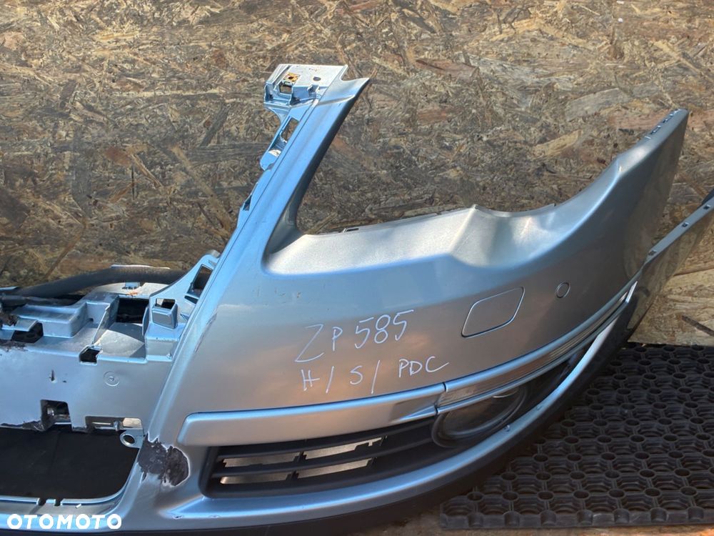 VW PASSAT B6 LB5M ZDERZAK PRZÓD  PRZEDNI  HALOGEN KOMPLET 3C0807221 - 5