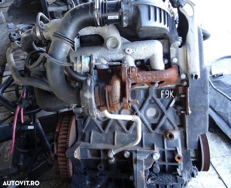 Motor Opel Vivaro 1.9 CDTI F9Q cu pompa si injectoare - 1