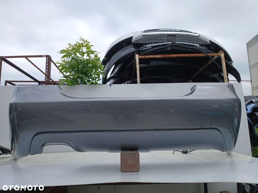 ZDERZAK TYŁ TYLNY SEDAN BMW 5 E60 M PAKIET PDC CZUJNIKI SPACEGRAU 8038032-12 - 4