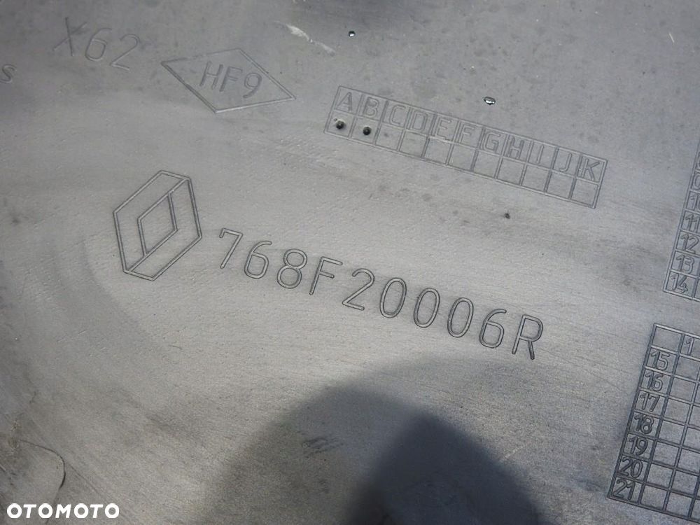 LISTWA BŁOTNIKA LEWY ŚRODEK TYŁ OPEL MOVANO B 768F20006R - 6