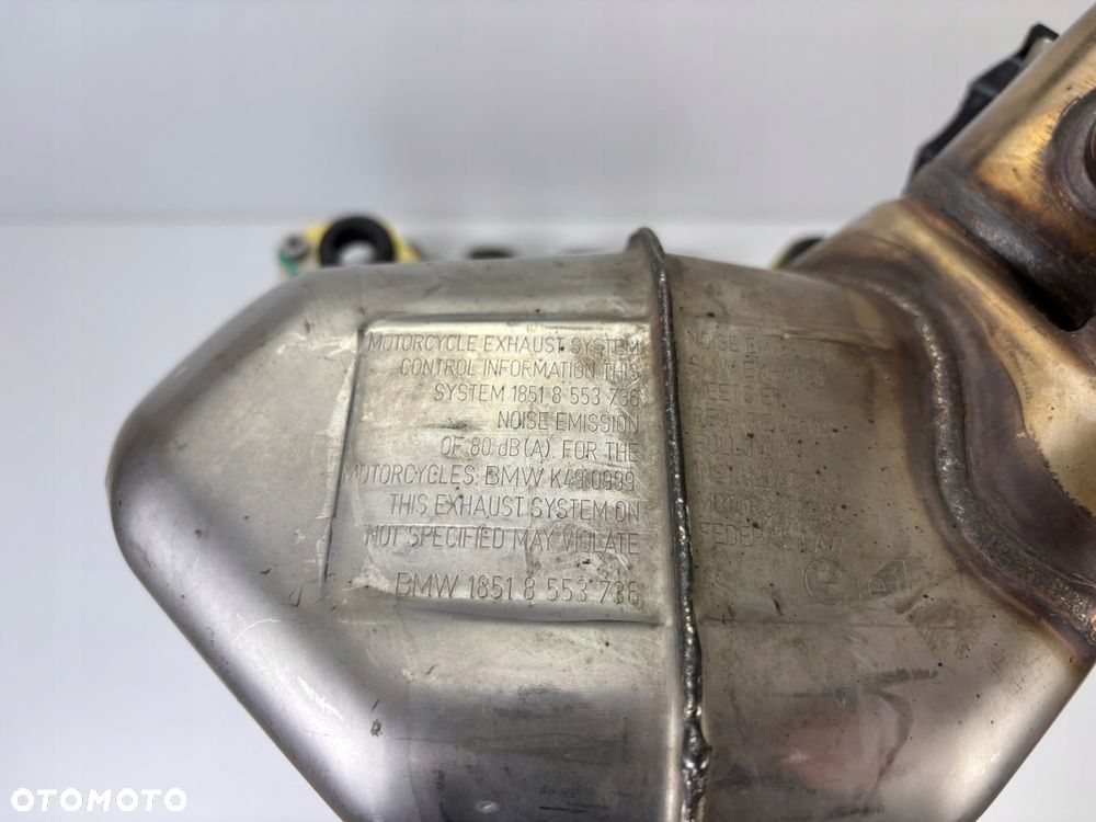Kolektor wydechowy BMW S1000XR K49 2014-19 Oryginał 8553736 - 16