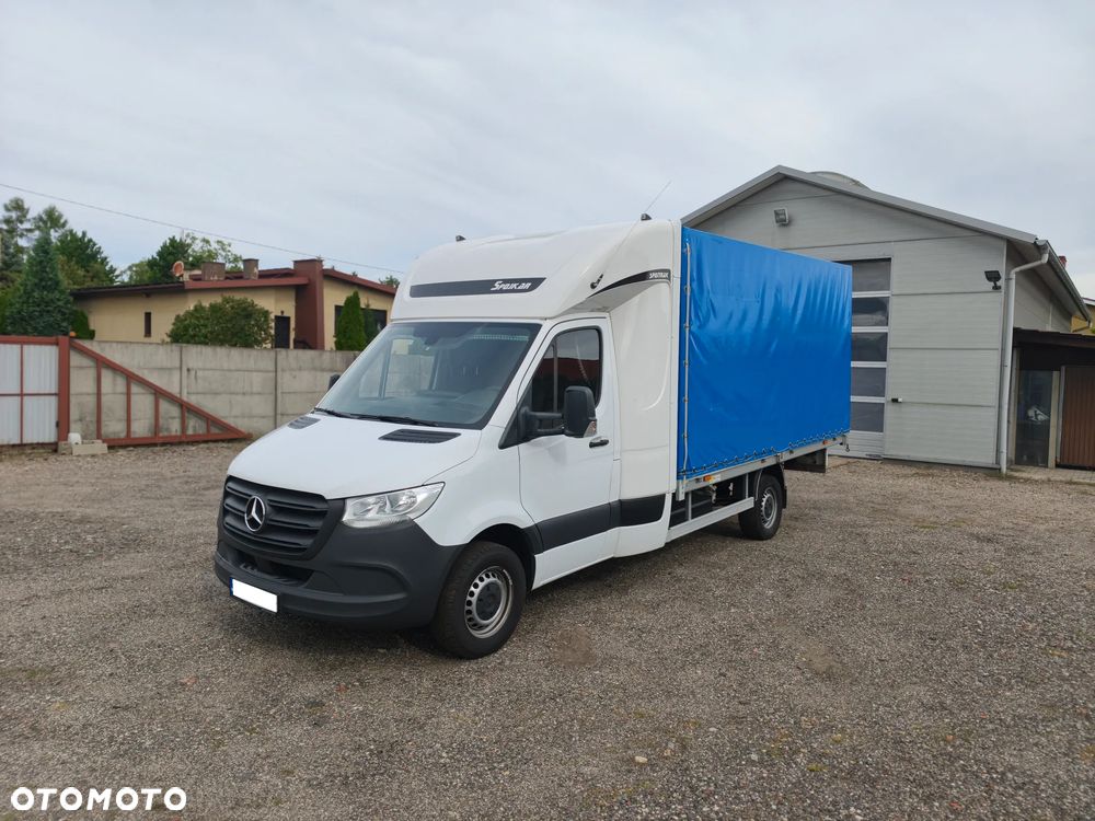 Mercedes-Benz SPRINTER 317 8EP SPOJTRAK TWINCAB GWARANCJA ASO SALON PL BEZWYPADKOWY FV23% REG. WYSOKOŚCI MASTER MOVANO - 7