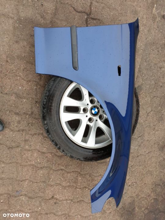 Błotnik przód lewy prawy bmw e46 lift sedan kombi mysticblau - 1