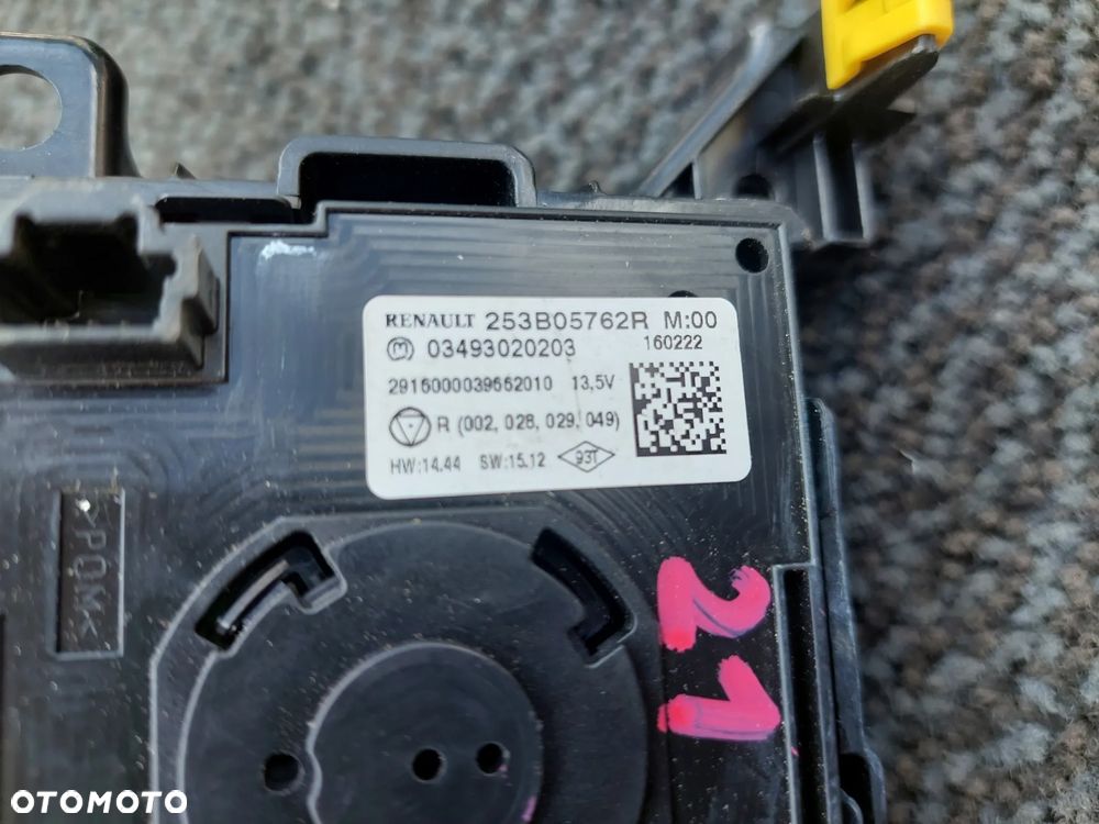 RENAULT TALISMAN PANEL STEROWANIA PRZEŁĄCZNIK NAWIGACJI 253B05762R RAF AUTO-CZĘŚCI - 3