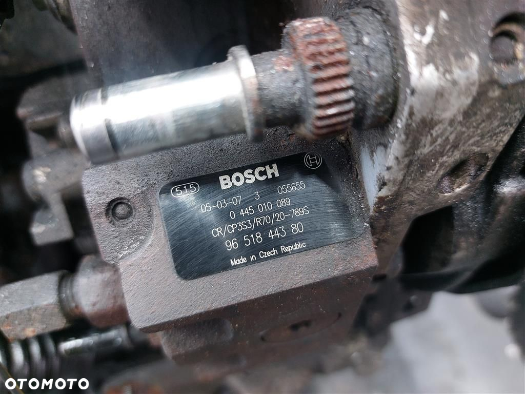 Silnik słupek diesel Ford C-MAX FOCUS 1.6TDCI HDI 110KM KOD:GBDA 0445010089 - 4