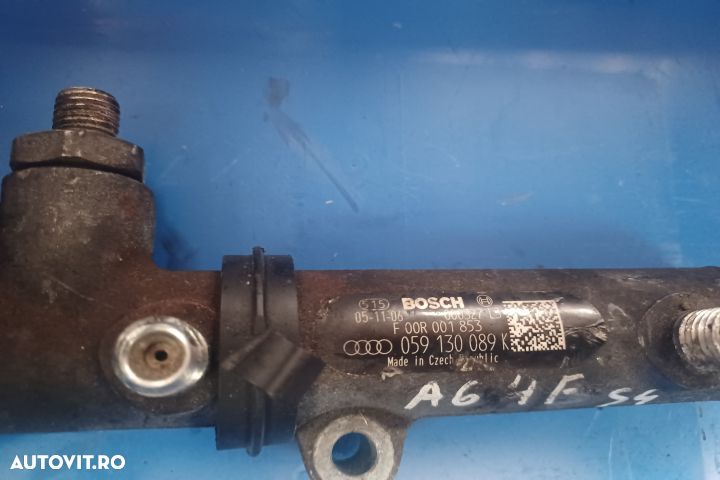 Rampa injectoare F00R001853 059130089K Audi A6 4F/C6 [2004 - 2008] wa - 1