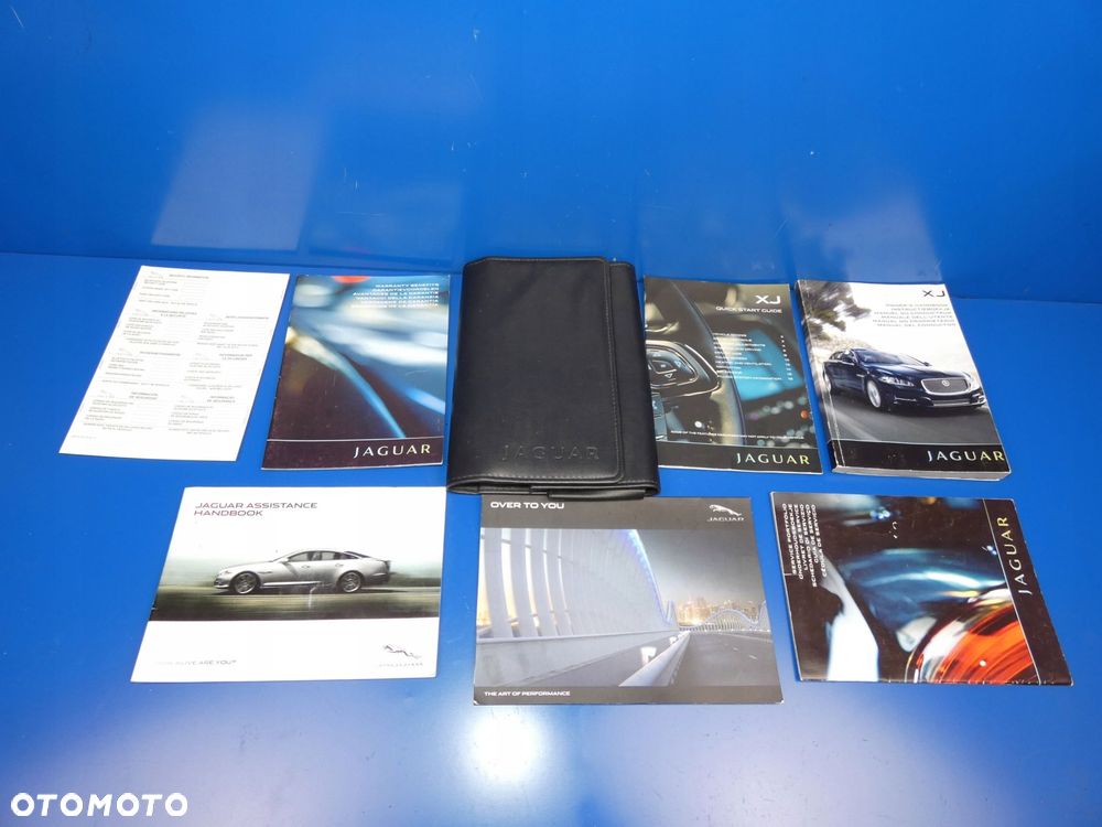 JAGUAR XJ X351 KSIĄŻKI ETUI INSTRUKCJA - 1