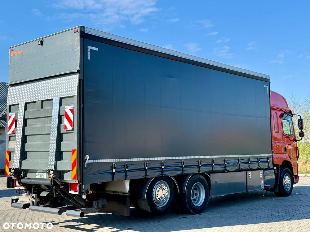 DAF CF 430 / FIRANKA / WINDA / E6 / 6x2 / AUTOMAT / NOWE TACHO / 3 OŚ PODNOSZONA / SKRĘTNA / 19 EUROPALET / SYPIALKA / 2018 ROK - 4