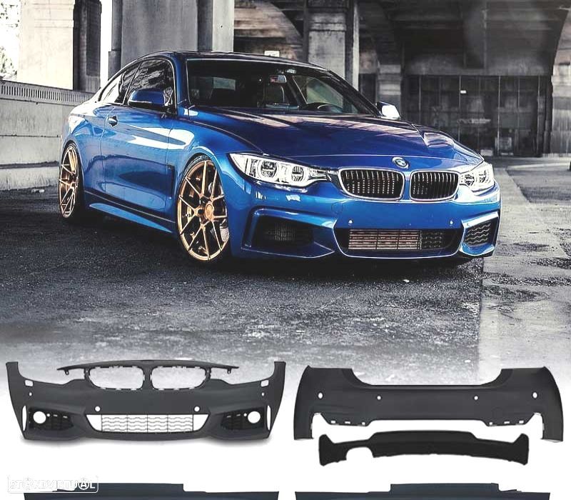 KIT DE CARROÇARIA BMW F32 F33 COUPE CABRIO LOOK M PDC - 1