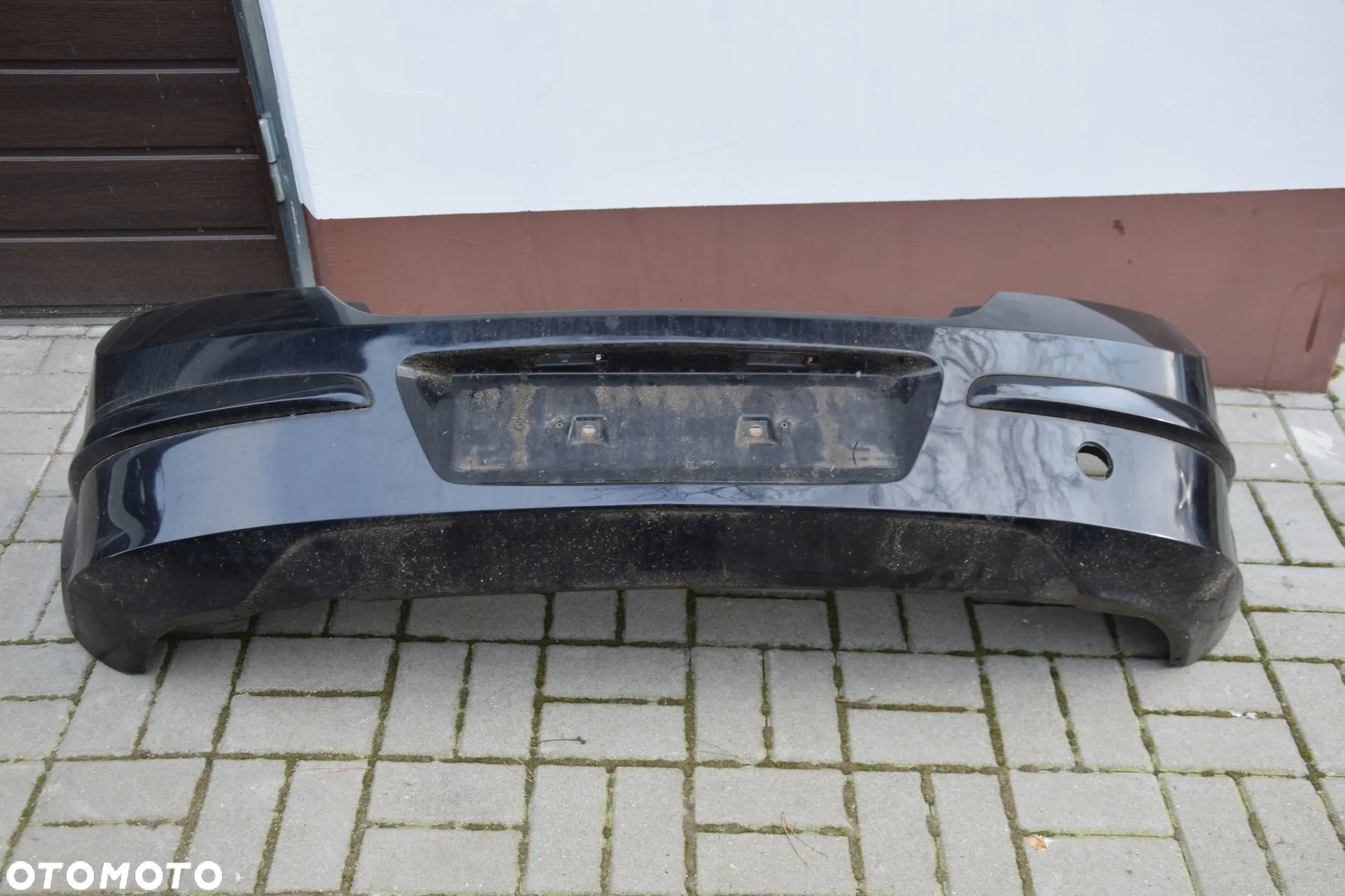 Opel Astra H 5D Hatchback Zderzak tył tylny czarny Z20R ładny WYSYŁKA - 5