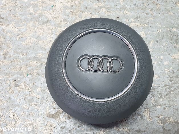 audi a8 d4 4h 10-17r poduszka airbag kierownicy szara ory - 1