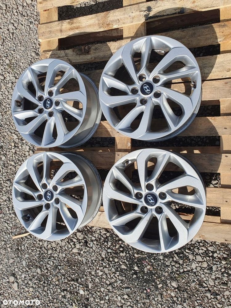 4X FELGI ALUFELGI 17 5x114.3 HYUNDAI TUCSON II III 15-20 52910-D7260 - 1