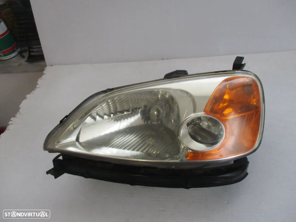 Farol Optica Honda Civic 4 Portas 2002 - 3