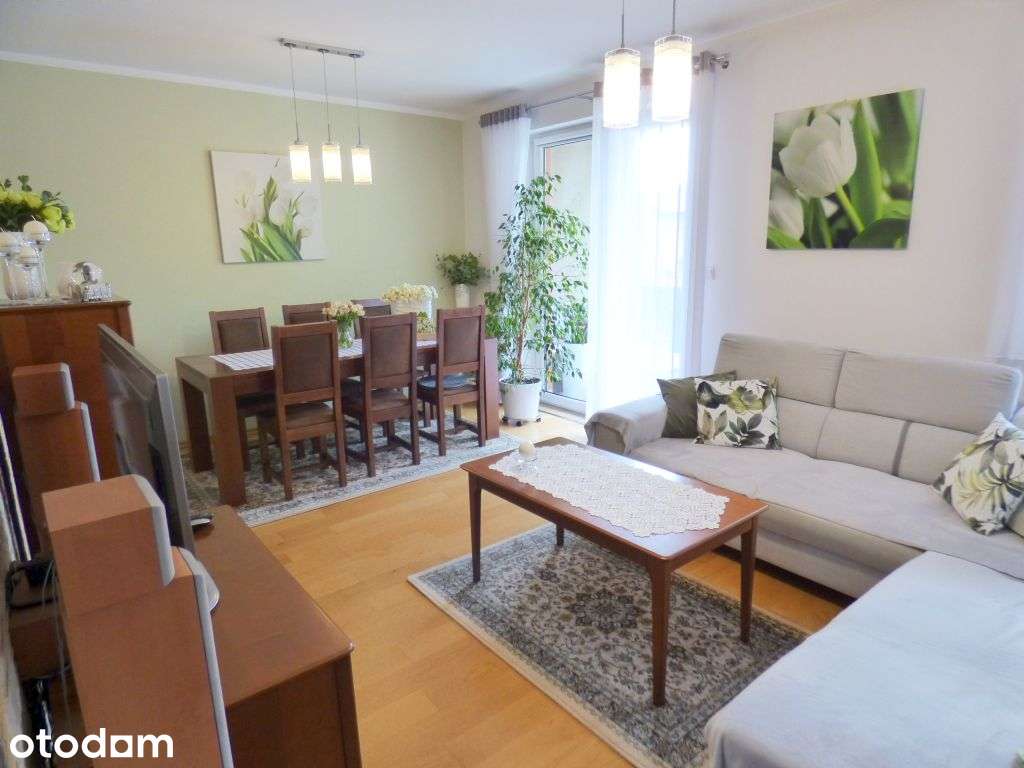 Gotowy apartament w Zabrzu, I p., 3 pok., 2 duże tarasy, garaż